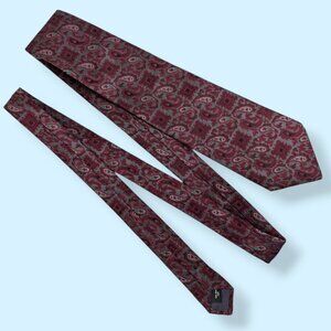 🍁Vintage Signor Angelo 100% Silk Paisley Tie